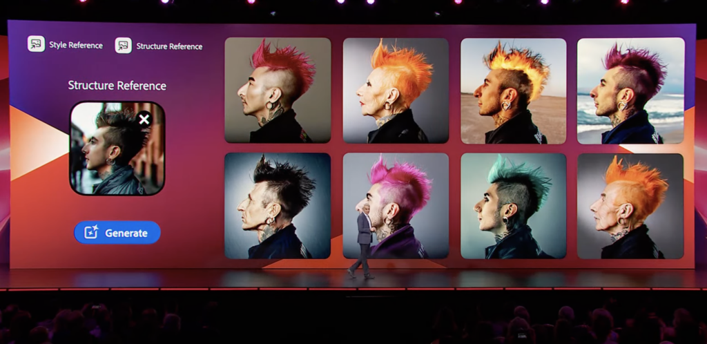 David Wadhwani on stage at the Adobe Summit 2024.